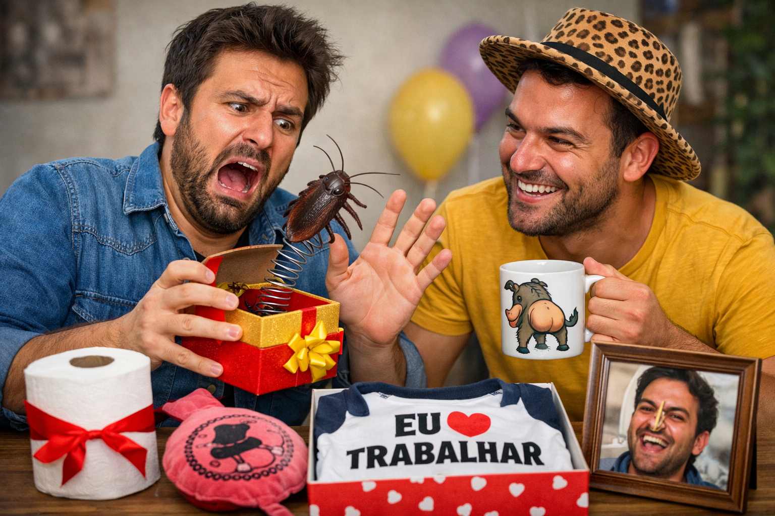 presentes para amigo da onça