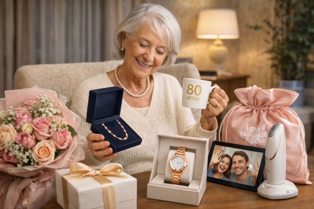 presentes para senhoras de 80 anos
