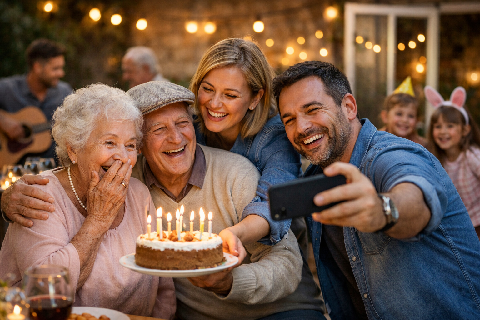 momentos especiais ainda mais inesquecíveis para idosos
