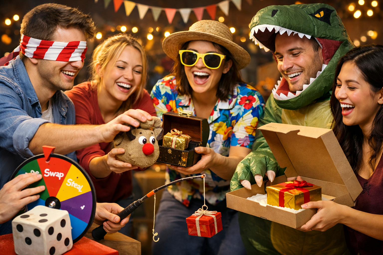 troca de presentes mais criativa