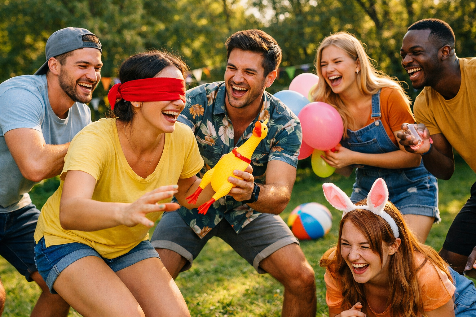 brincadeiras em grupo mais engraçadas