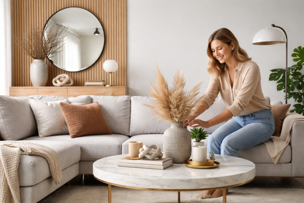 melhores objetos de decoração para sala moderna