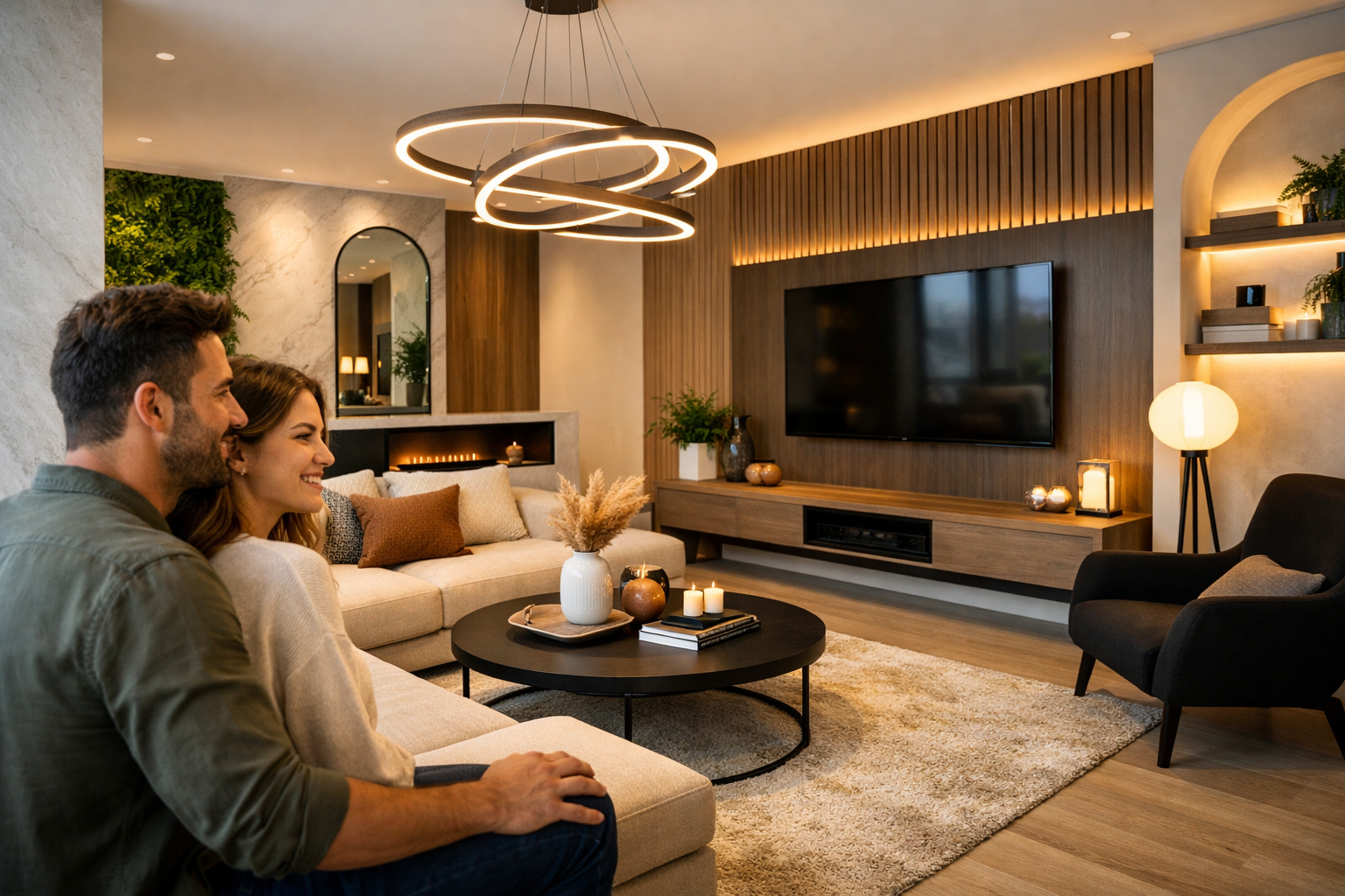 tendências de decoração para sala moderna