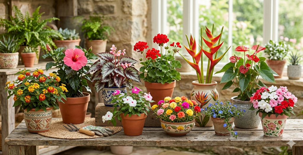 10 plantas que florescem o ano todo e quase não dão trabalho