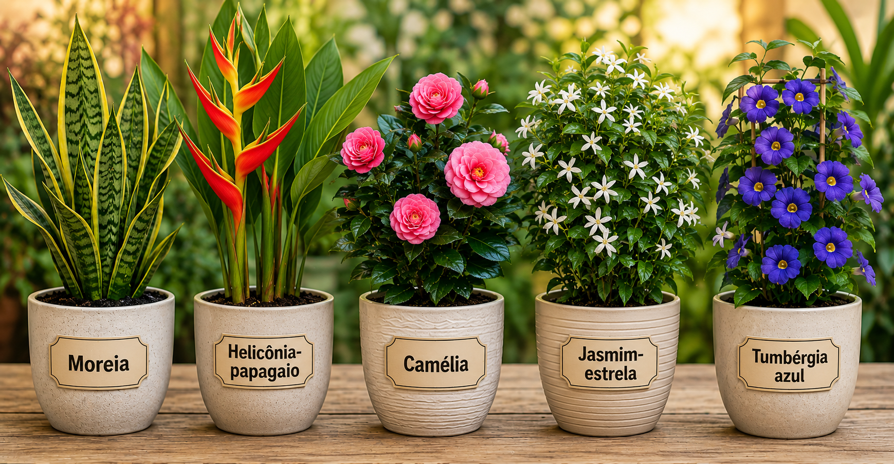 5 flores luxuosas que estão transformando jardins em 2026