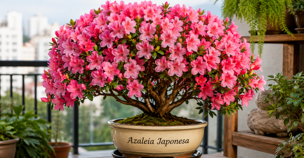 O segredo da azaleia japonesa para florescer muito mais