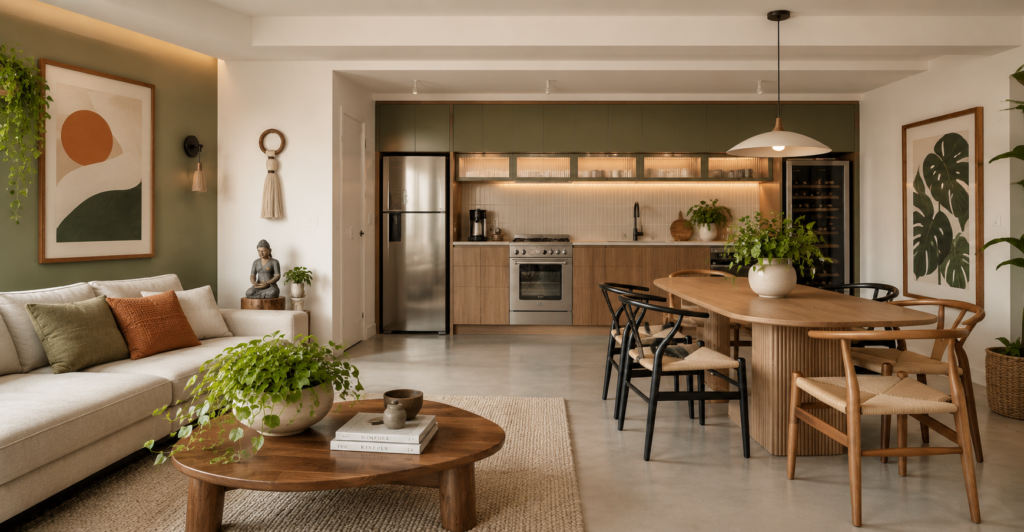 Apartamento antigo de 90 m² ganha cozinha dos sonhos e suíte elegante