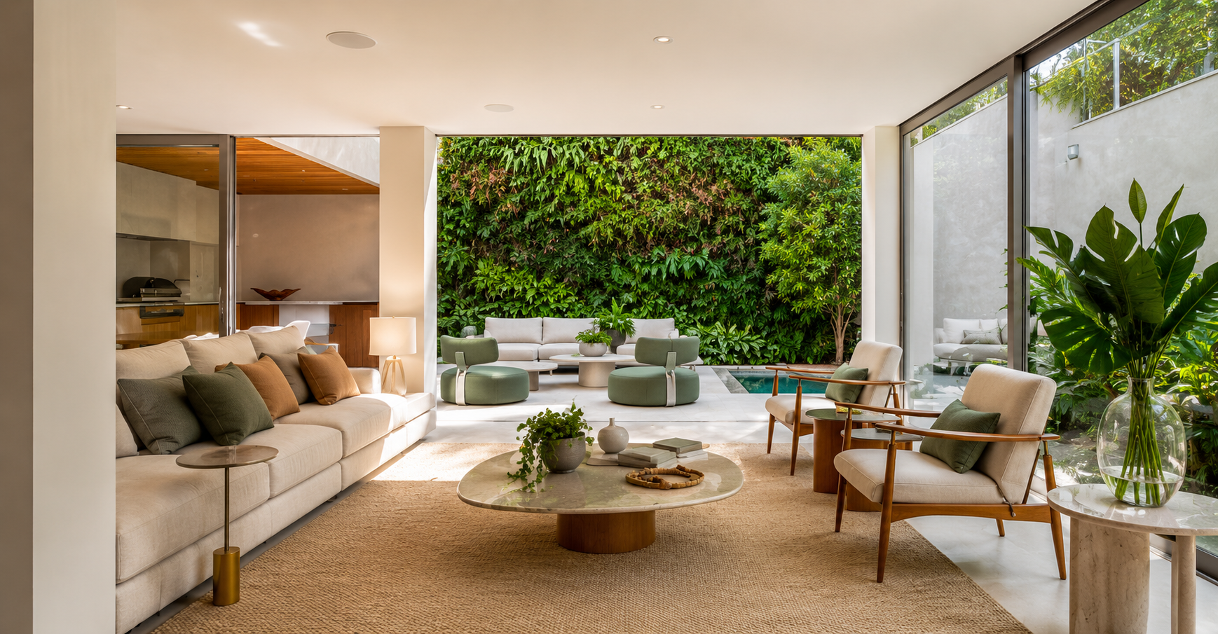 Casa dos anos 1980 ganha reforma impressionante com integração e elegância