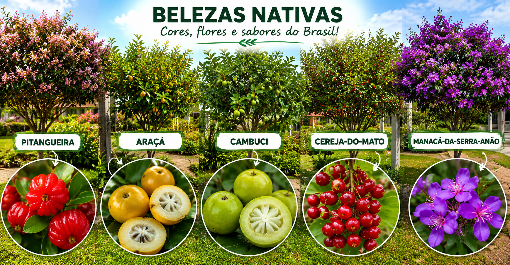 Estas 7 árvores nativas têm raízes comportadas e valorizam sua casa